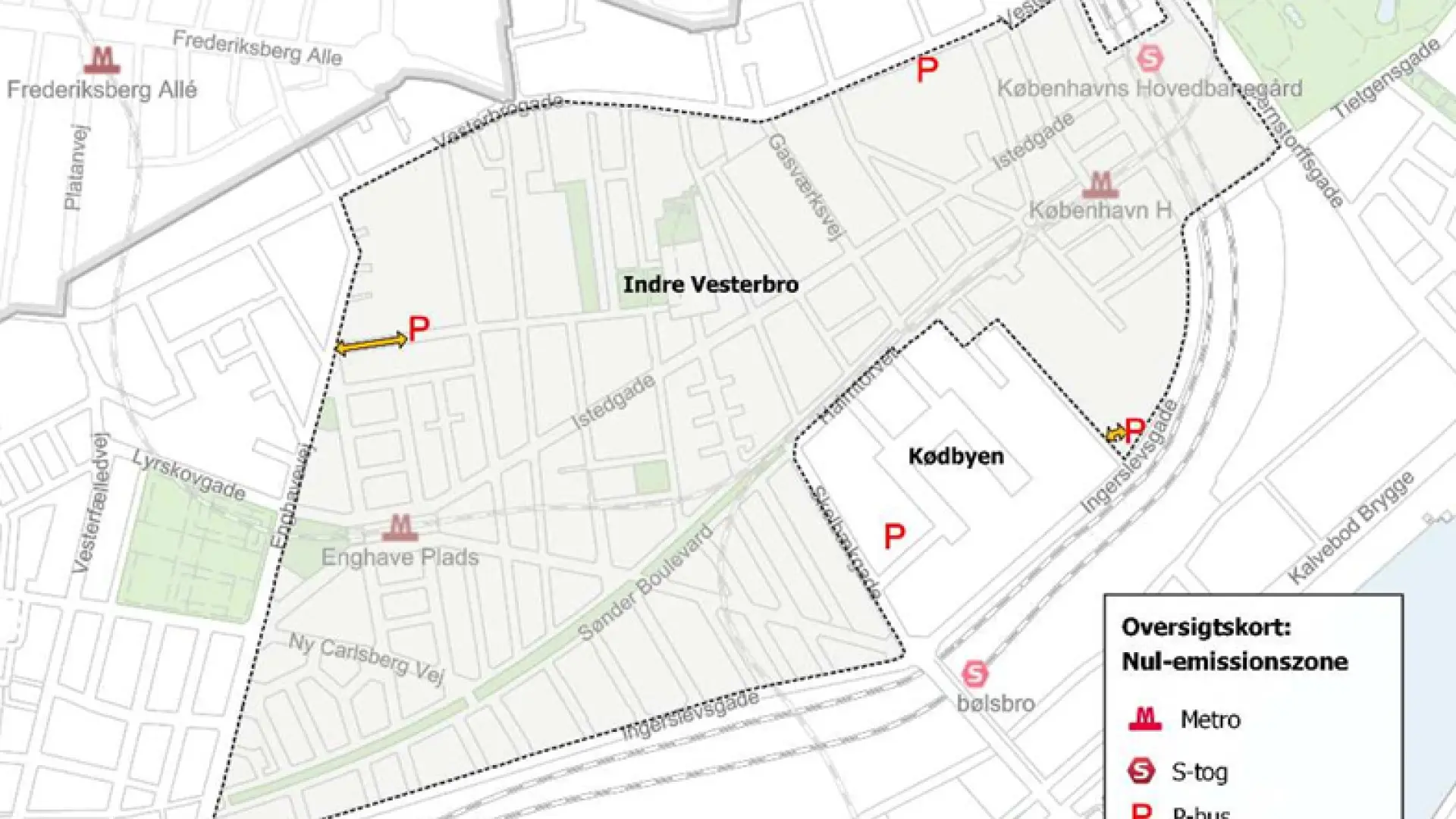 Skrumpet benzinfri bydel vedtaget i København