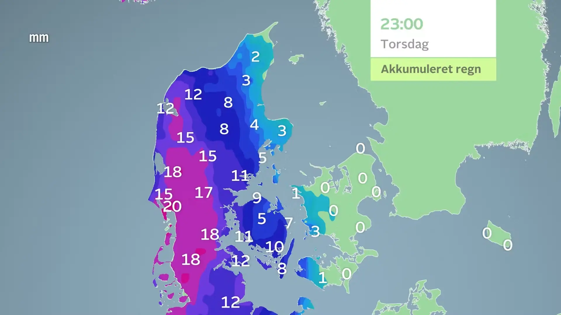 Våd torsdag i vente