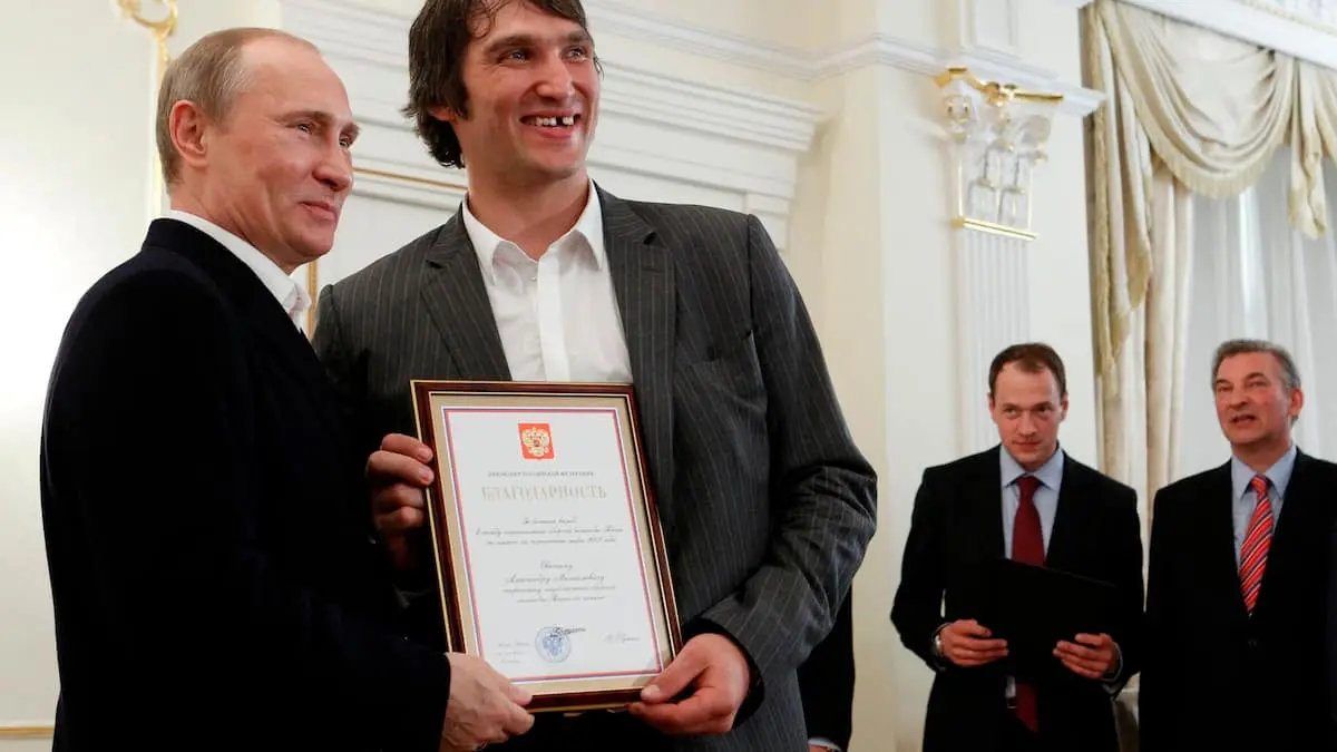 NHL-hockeystjerne er med i Putin-kampagne: 'Jeg støtter mit land'