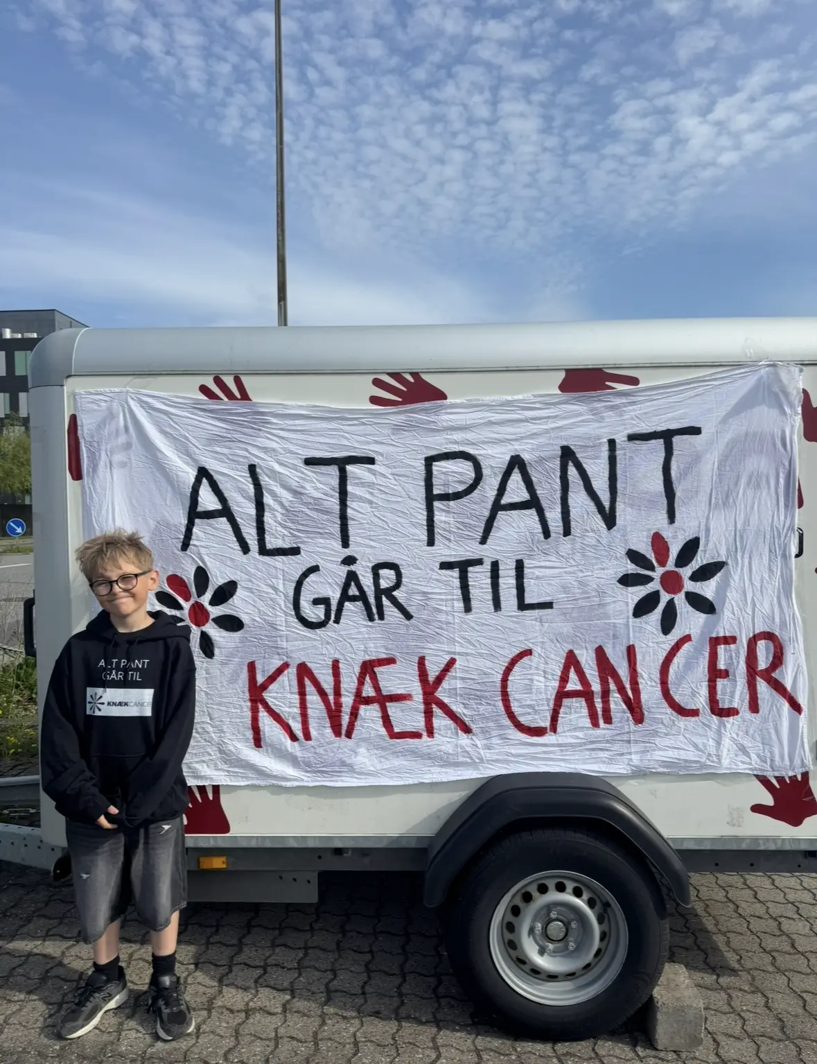 10-årige William samler pant til Knæk Cancer: Nu håber han på nordjydernes hjælp