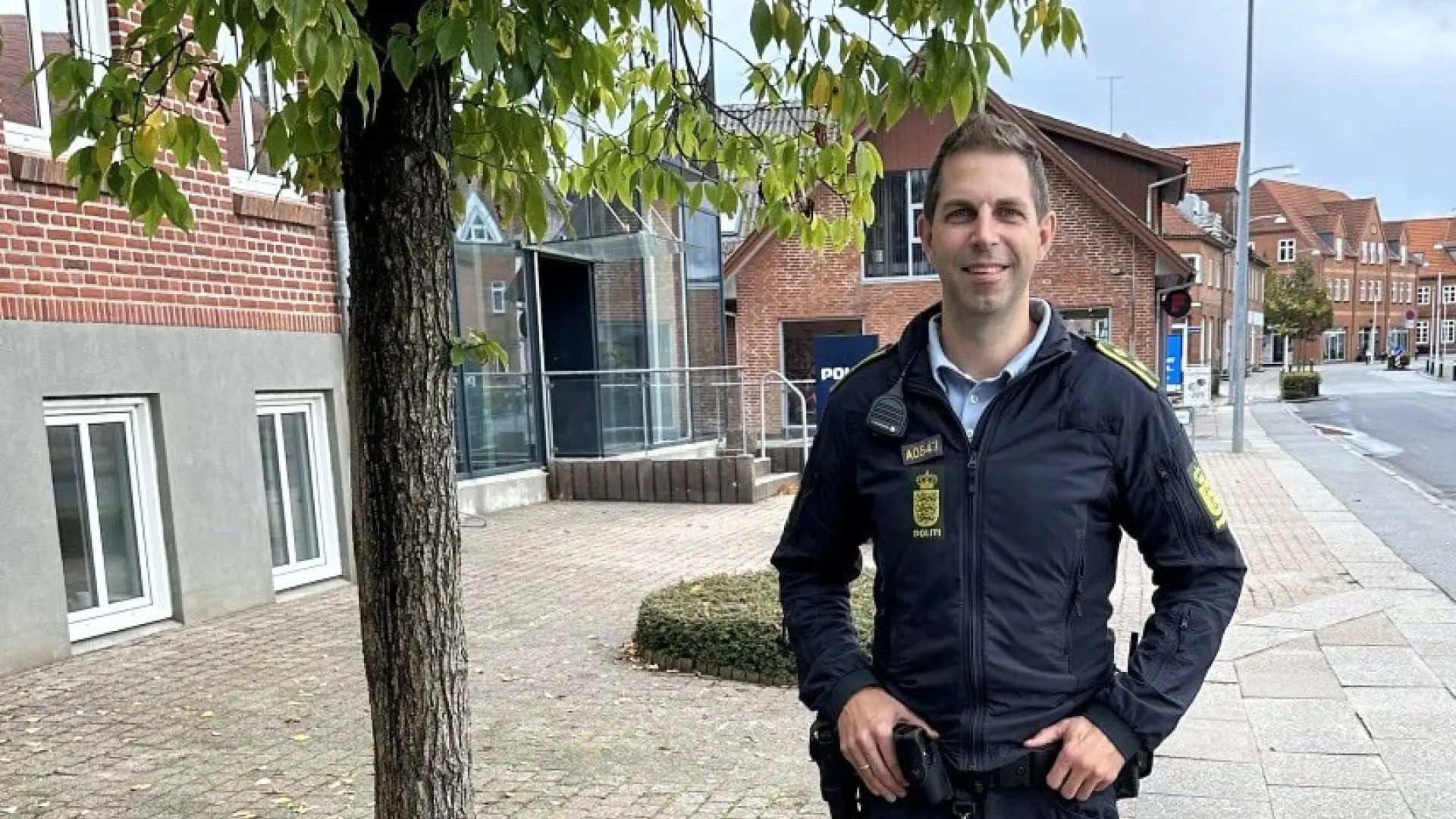 Ny nærbetjent er rykket ind i lille by