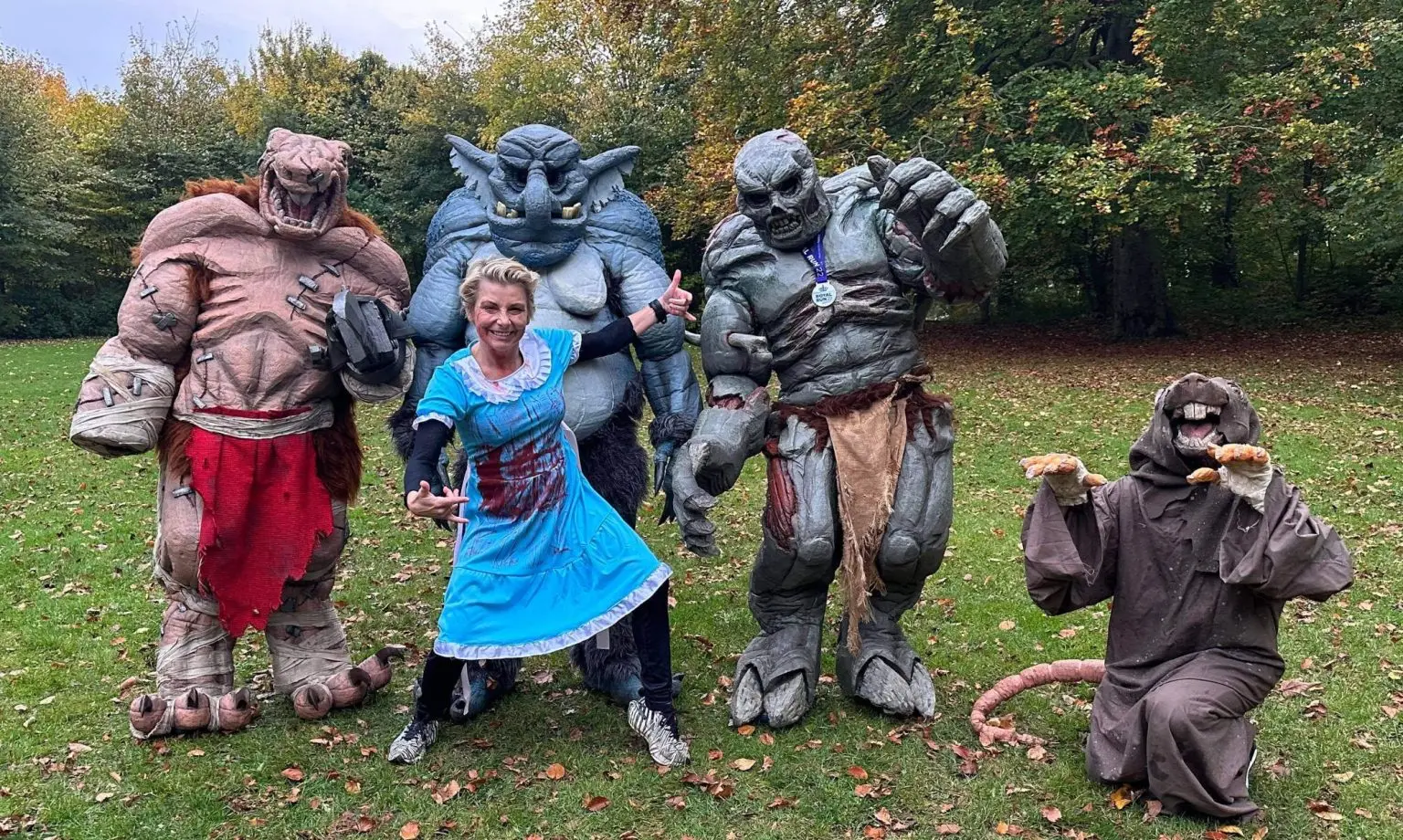 Aalborgs løbedronning står bag: Nyt (u)hyggeligt halloweenløb for hele familien