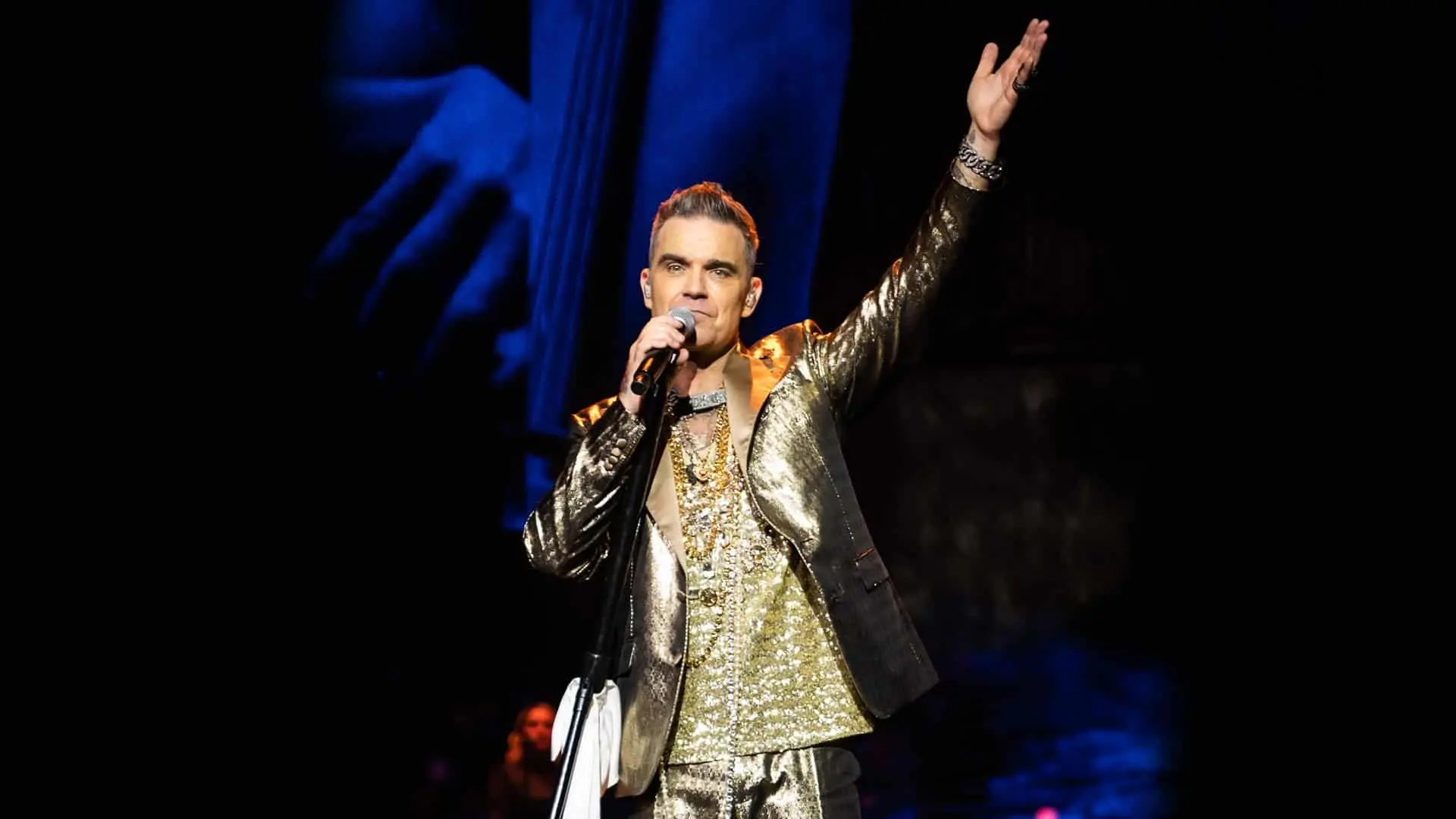 Robbie Williams giver stor koncert i Odense