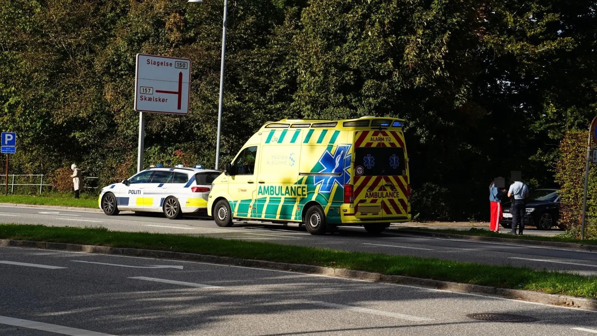 Ung cyklist ramt af bil i Sorø