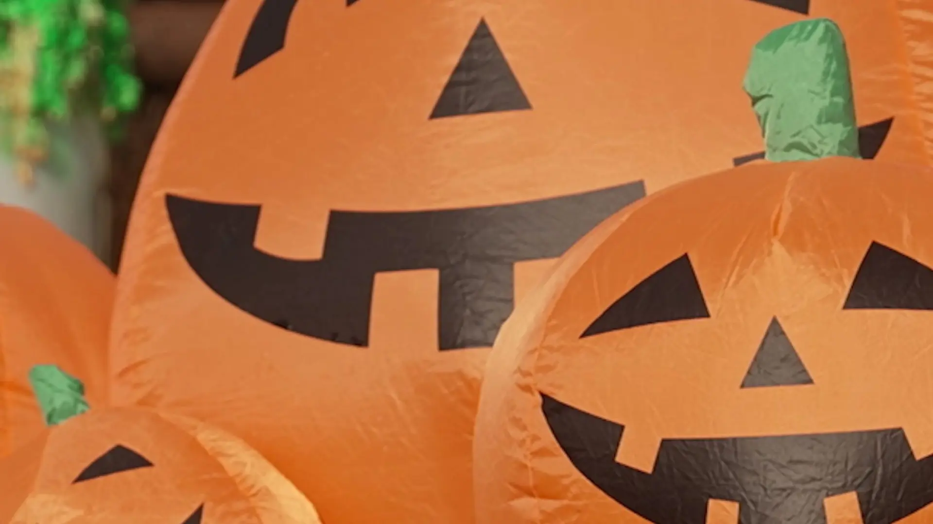 Families halloween-udsmykning går amok