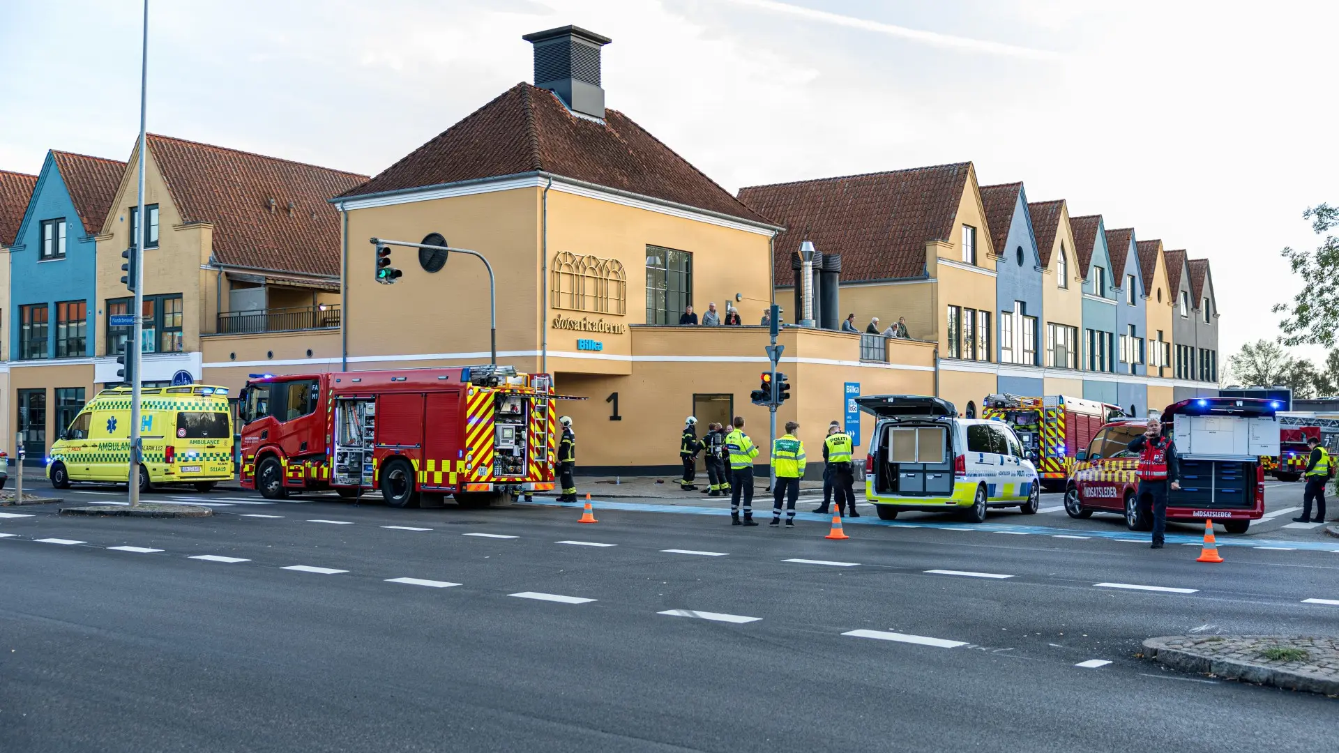 Brand i Bilka slukket - har medført vandskader