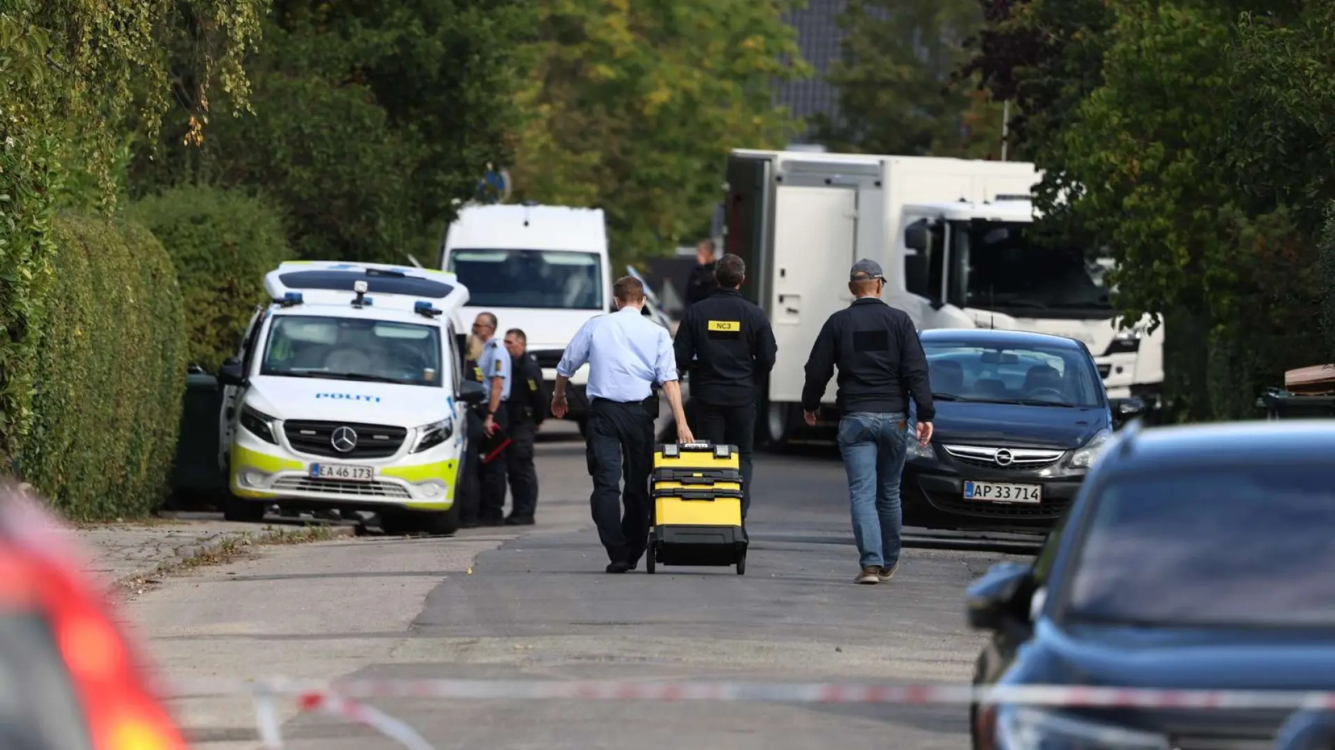 Drone spottet nær ministers hjem