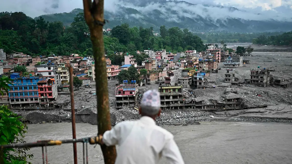 Et bjerg kollapsede og udløste katastrofe i Nepal – nu peger forskere på klimaforandringer