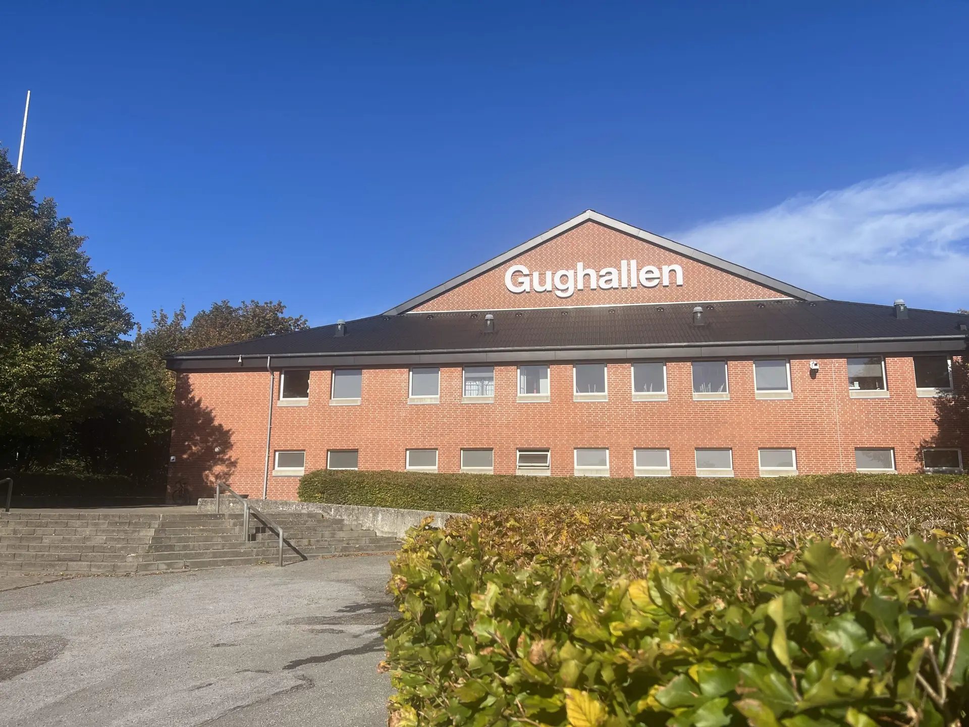 Ny hal på vej i Gug: Her skal den ligge