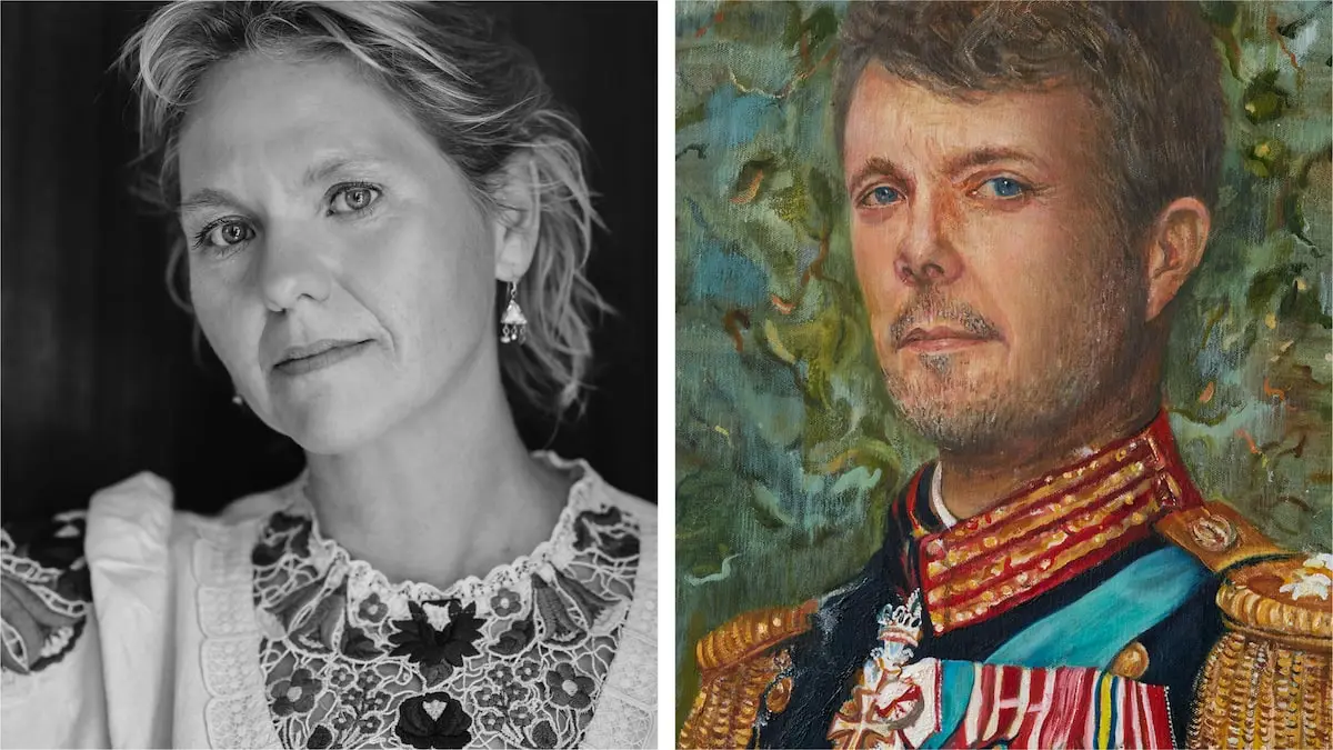 Cathrine har malet det første portræt af monarken Frederik: ’Jeg blev nødt til at finde ind til mennesket først’