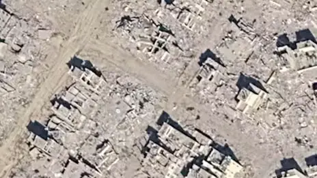 Nu kan man for første gang se billeder af Gaza anno 2026 på Google Earth - TV 2
