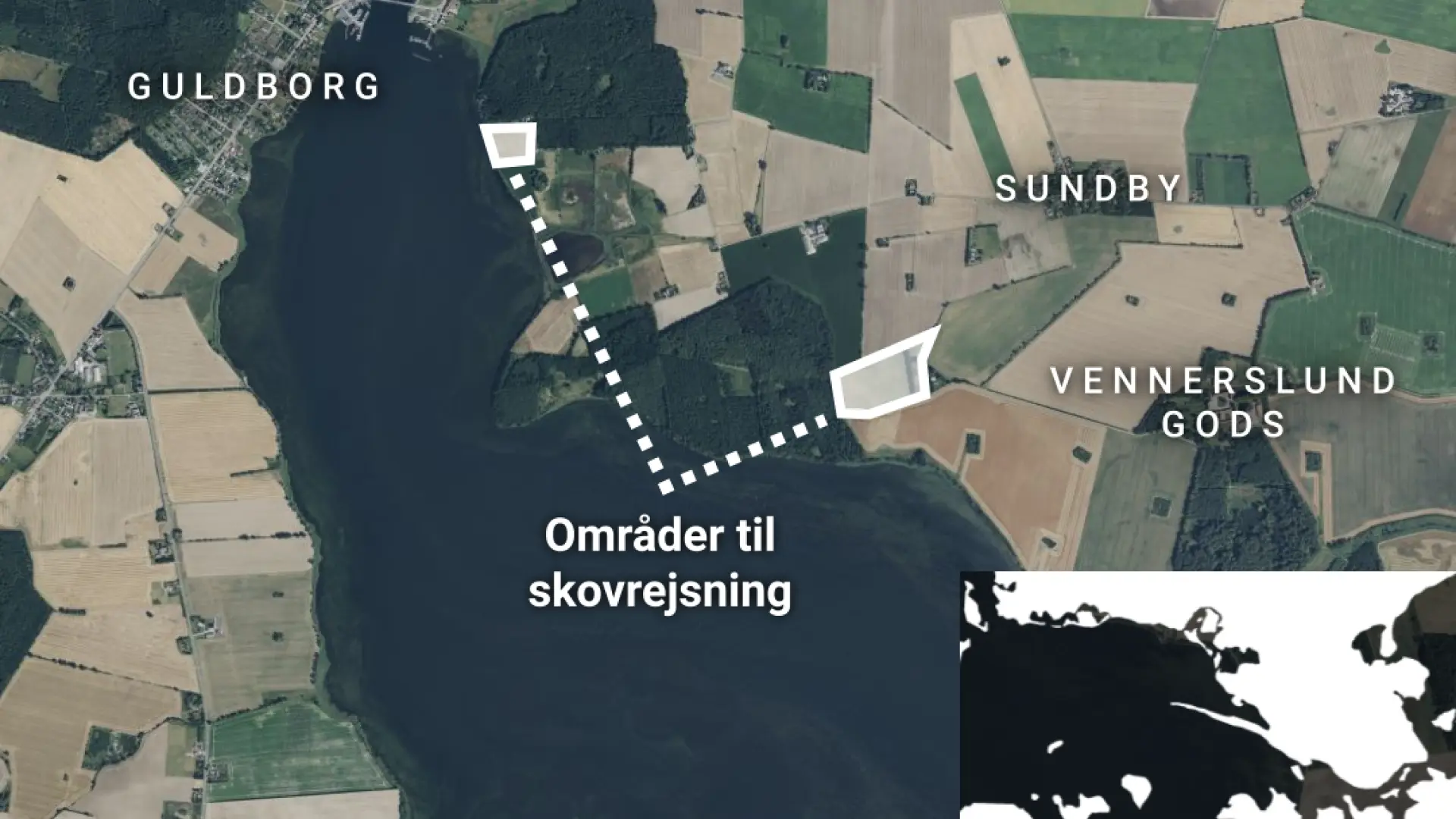 Gods får dispensation til at rejse skov på marker