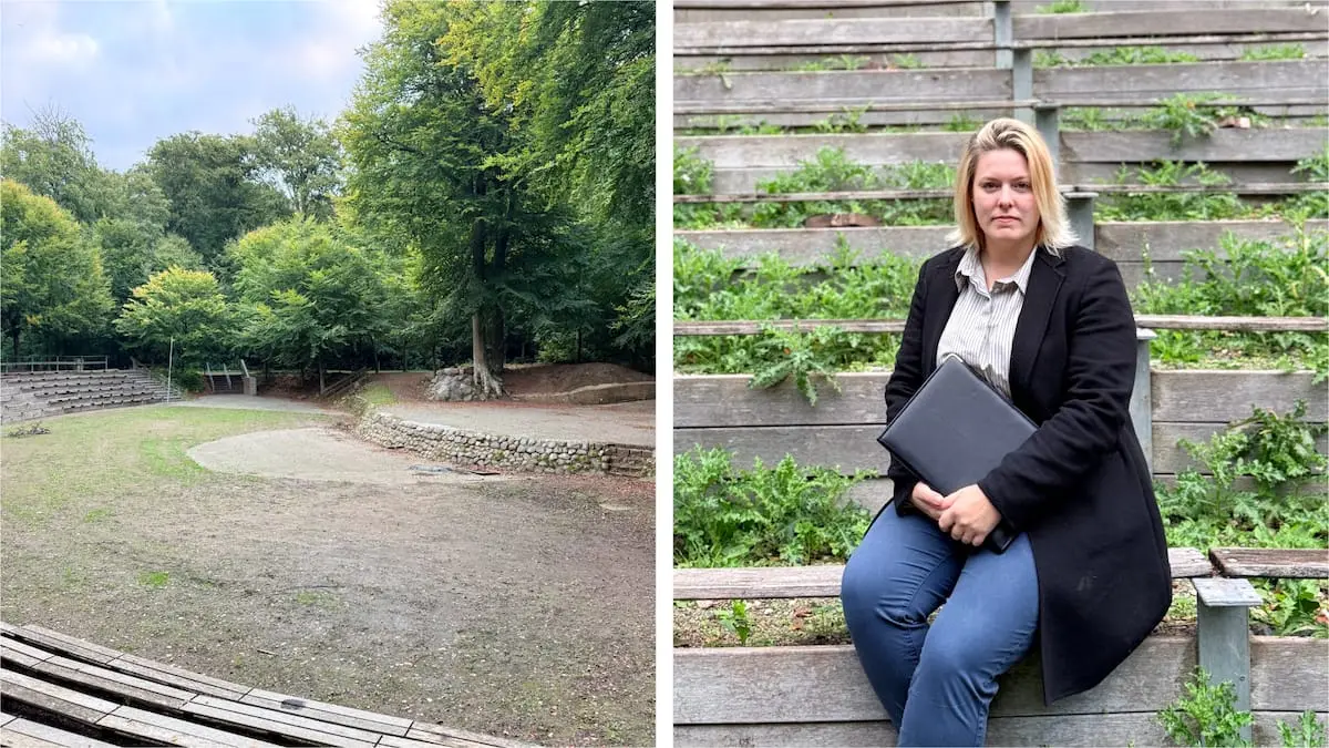 Tæppet var gået for sidste gang: Nu vil ildsjæle redde historisk friluftsscene
