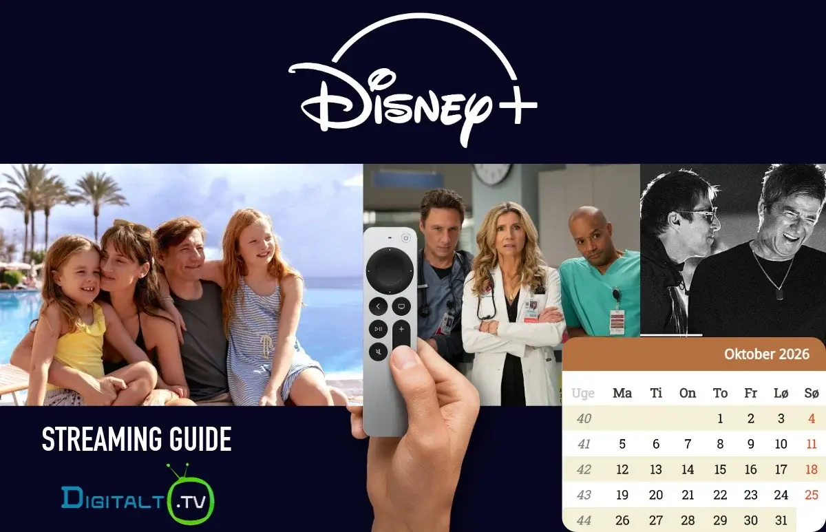 Nyt på Disney+ oktober 2026
