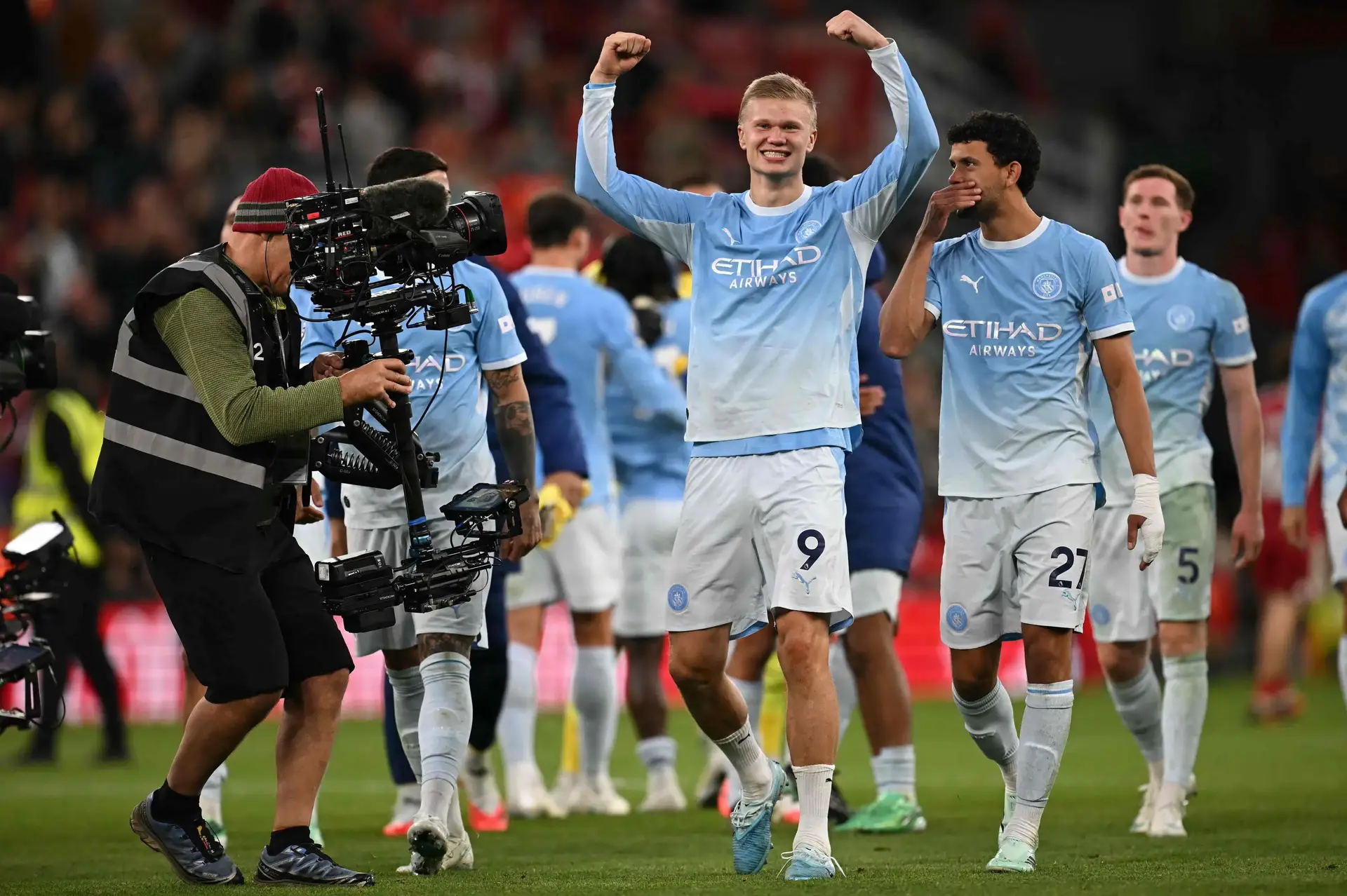 Haaland efter sejr under buhråb på Anfield: Jeg er så stolt