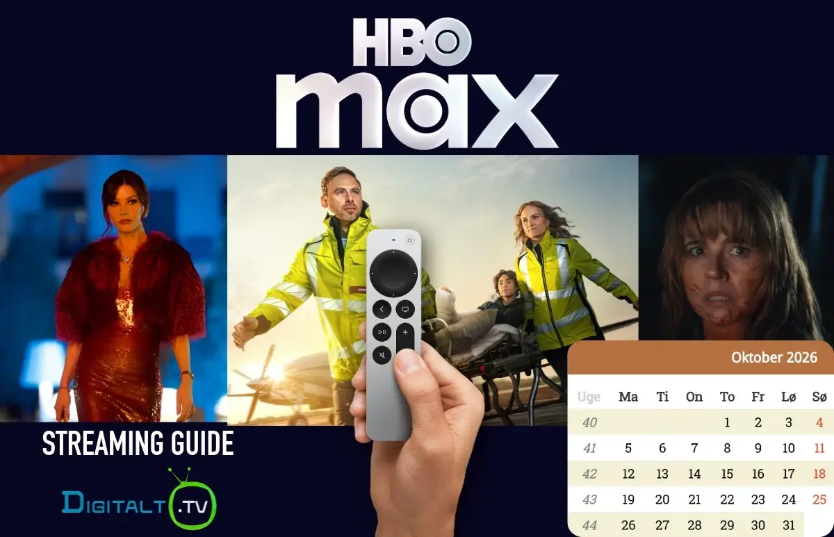 Nyt på HBO Max oktober 2026