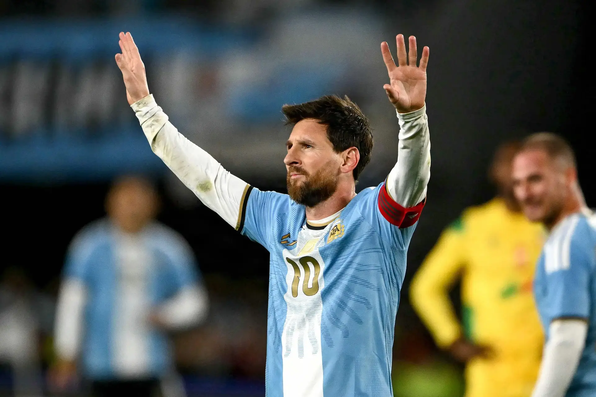 Messi siger farvel til landsholdet med både mål og assist