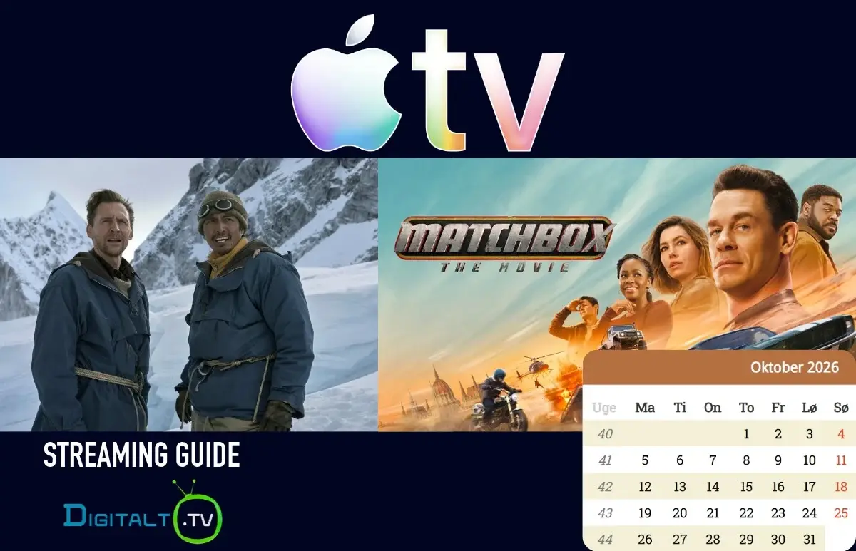 Nyt på Apple TV oktober 2026
