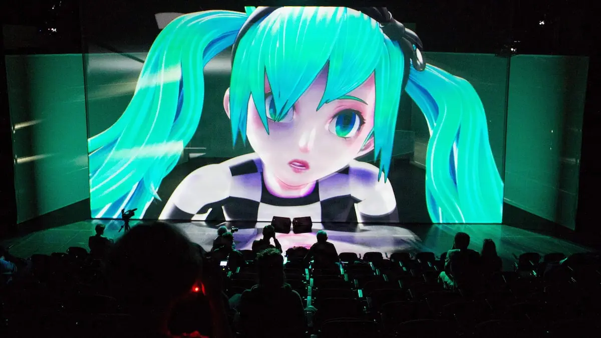 Animeret popstjerne indtager Vesten med støtte fra den japanske regering