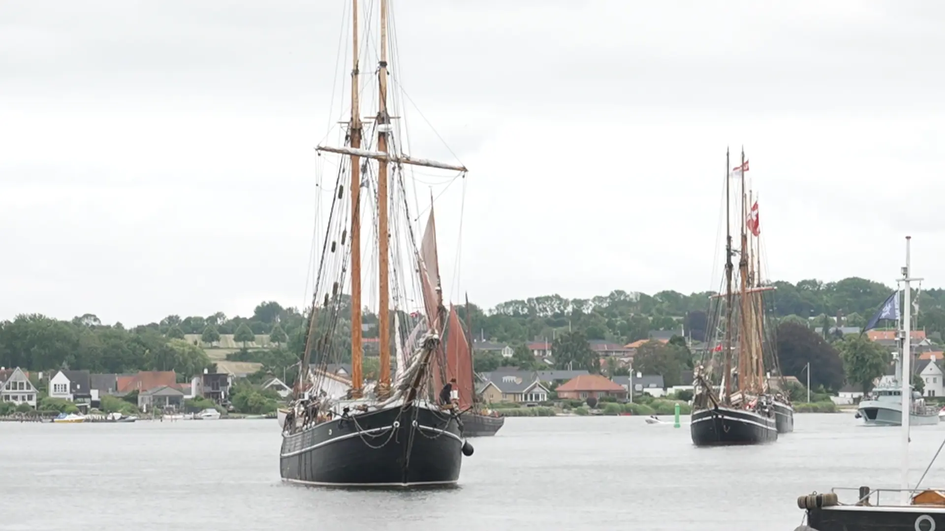 Svendborg tager imod historiske sejlskibe