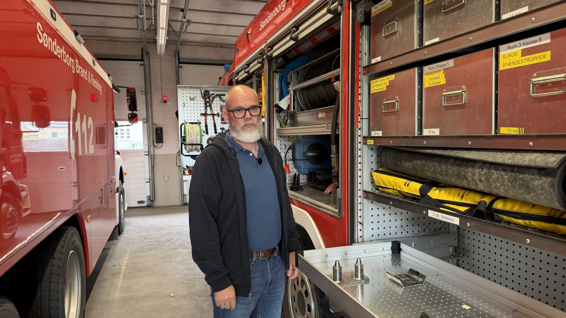 Flere tyverier på brandstation skaber frustration: - Det er ikke en rar situation at være i