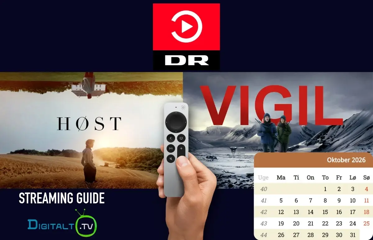 Nyt på DRTV oktober 2026