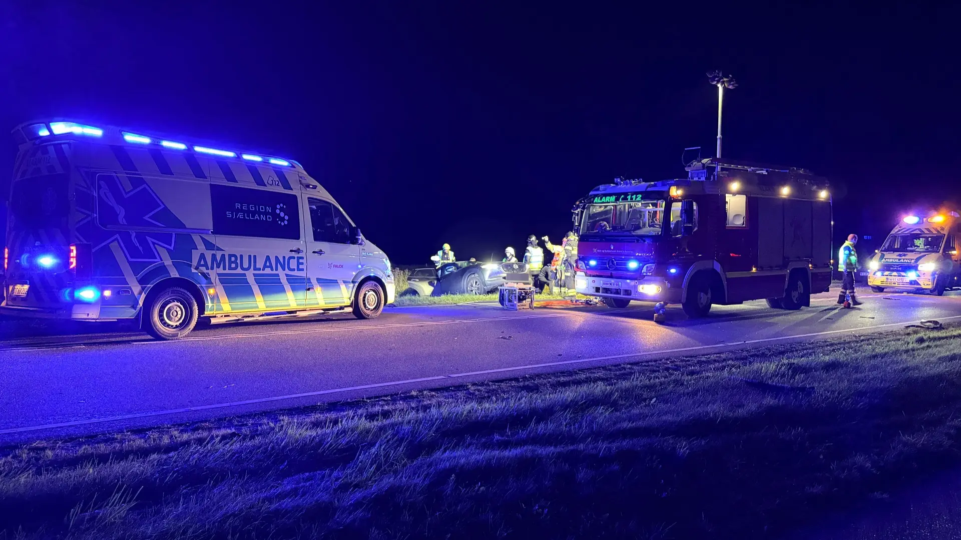 Politi søger vidner efter færdselsuheld ved Fuglebjerg