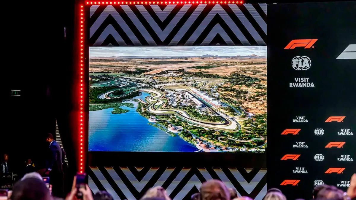 Rwanda bringer Formel 1 tilbage til Afrika
