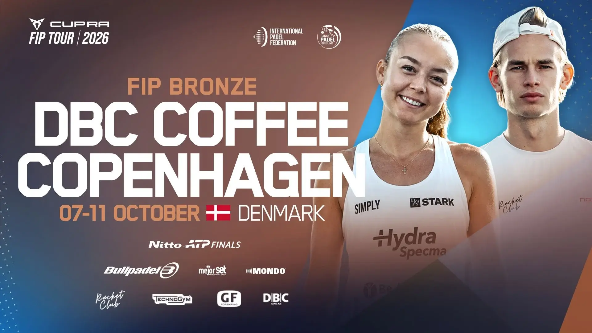 International padel fra Danmark kommer på SPORT LIVE