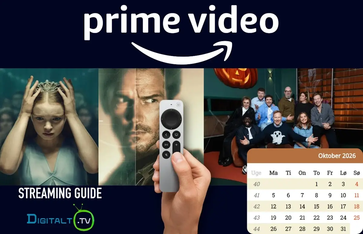 Nyt på Prime Video oktober 2026
