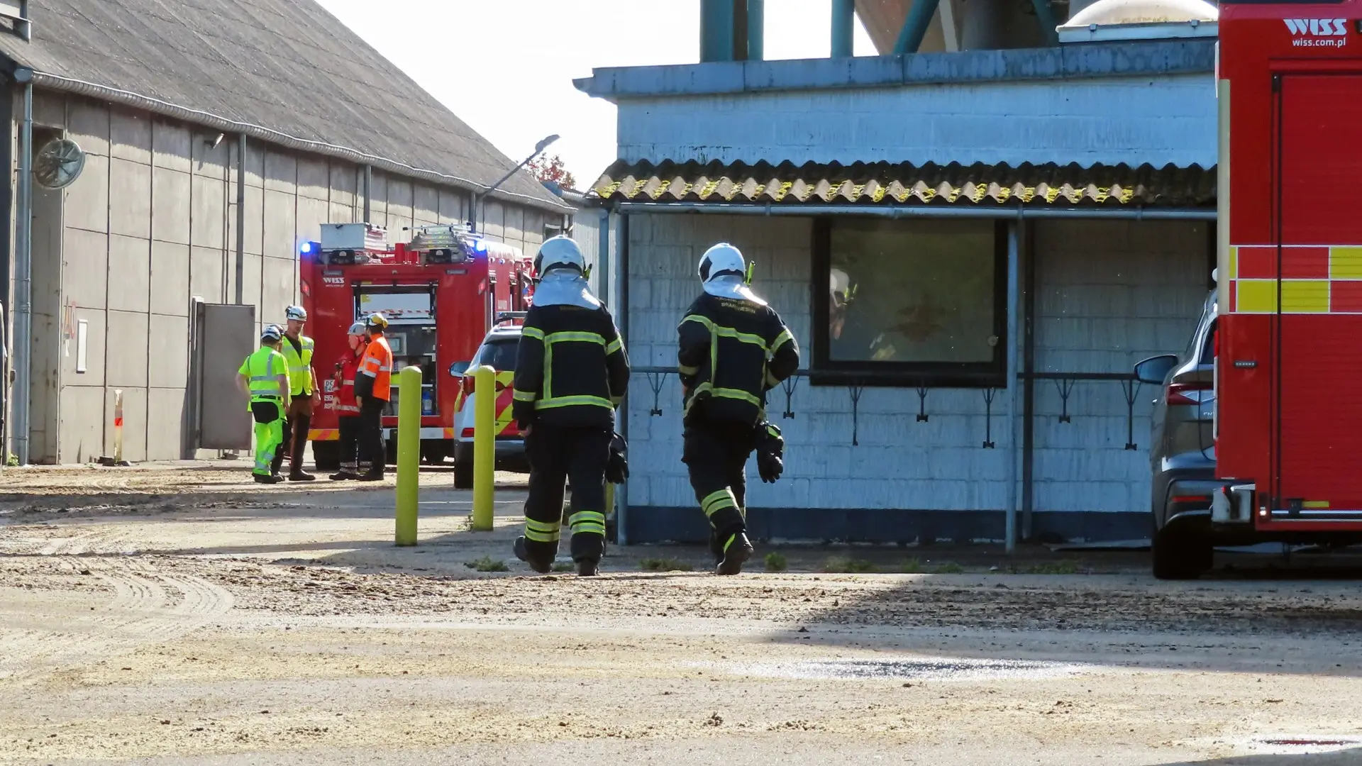 Brand i sukkerfabrik