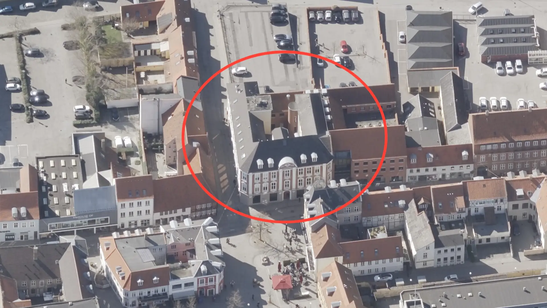 Her skal nyt kontor i Nykøbing Falster ligge