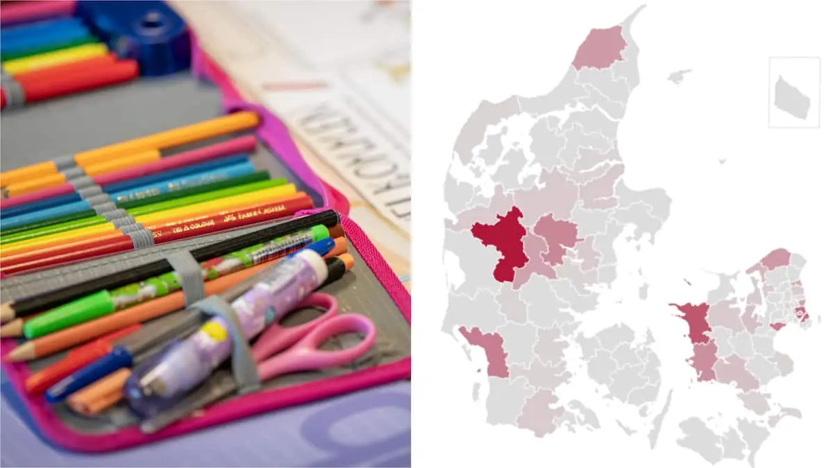 Se kortet: Her er der frivillige i klassen