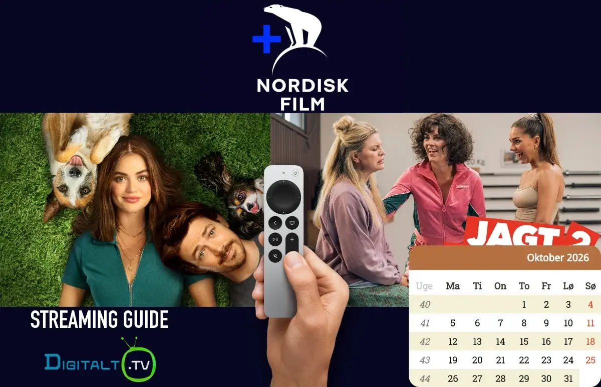 Nyt på Nordisk Film+ oktober 2026