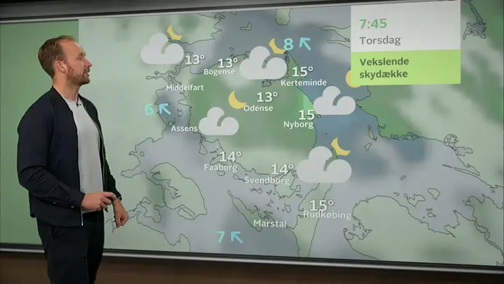 Massivt regnvejr på vej mod Fyn