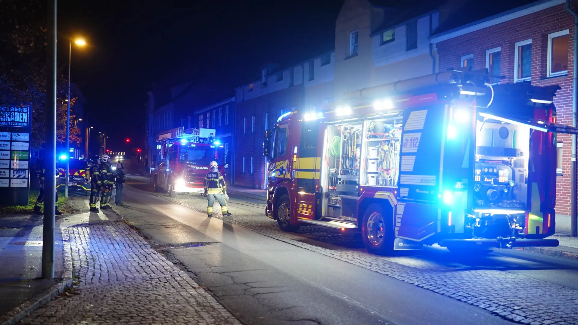 Lejlighed brød i brand - opdagede flammer fra vindue