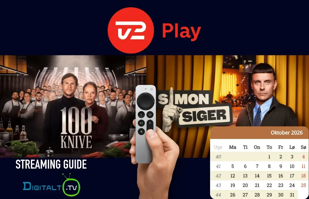 Nyt på TV 2 Play oktober 2026