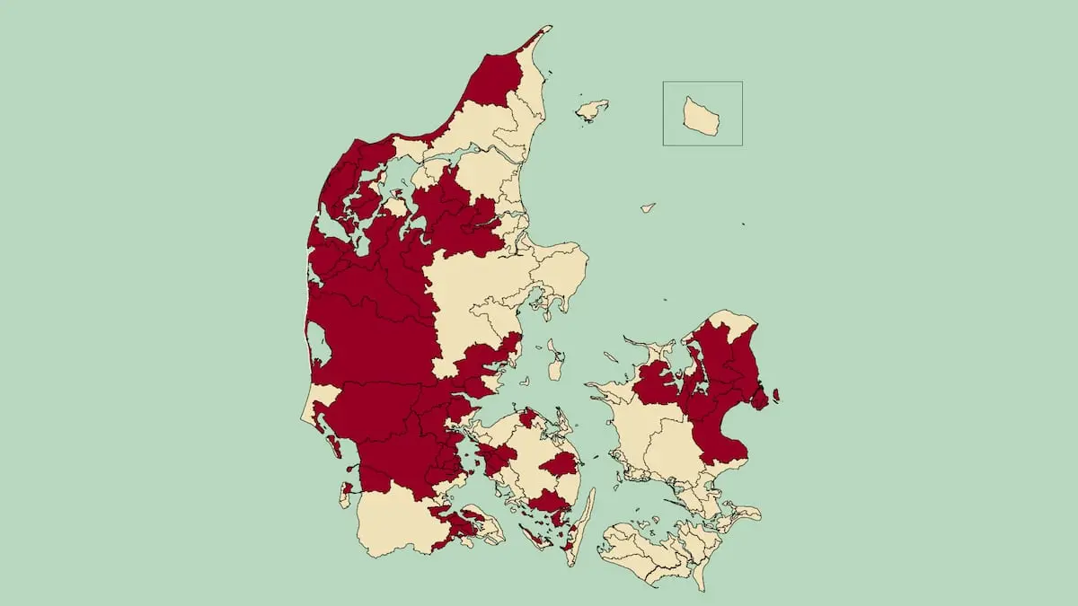 Se kortet: Trods nye, strammere krav til landbruget har kun halvdelen af vores kyster og fjorde kurs mod 'god tilstand'