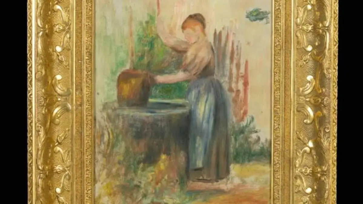 To stjålne Renoir-malerier er fundet - seks er anholdt