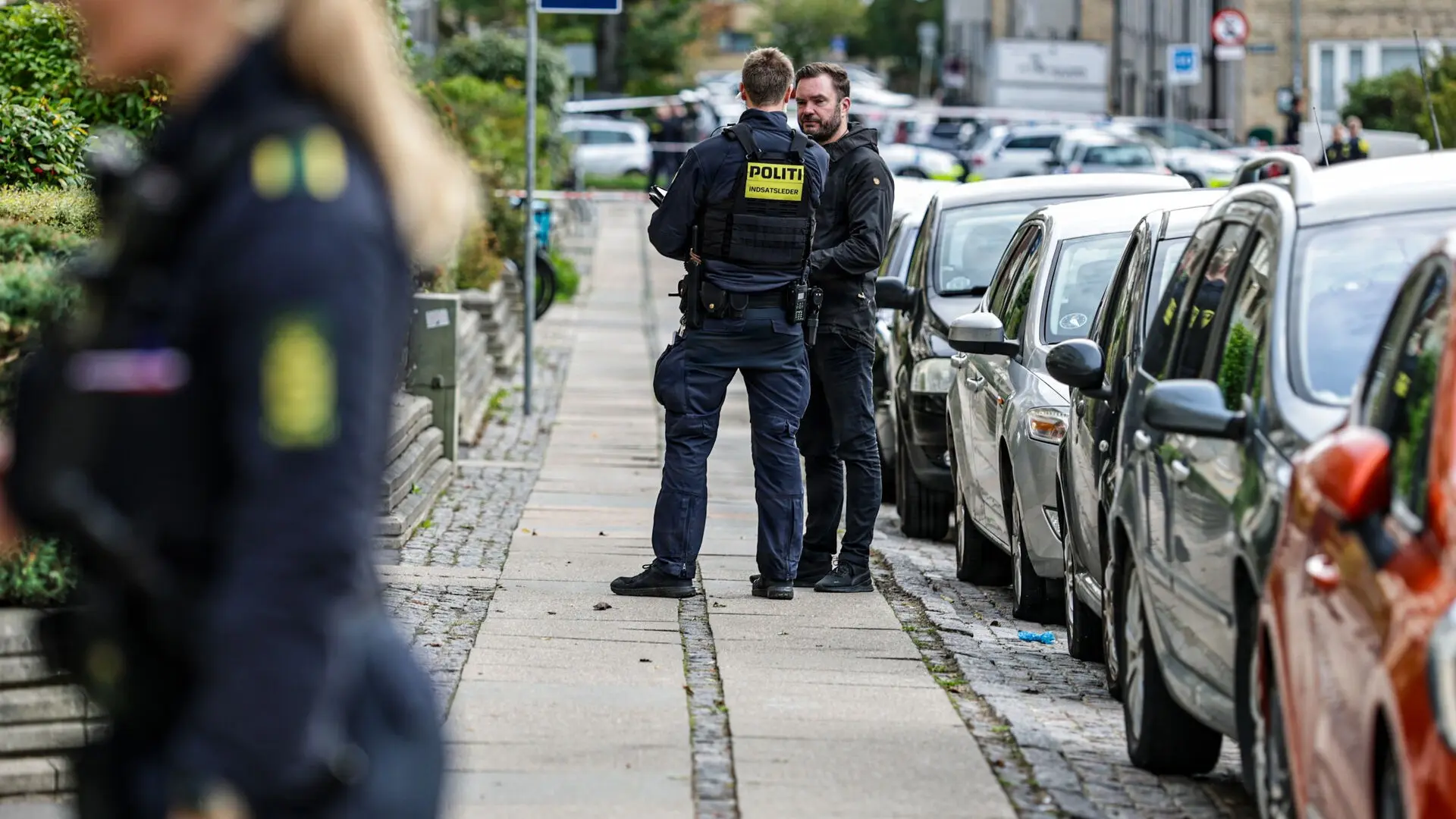 Politi massivt til stede ved "mistænkeligt forhold" i København