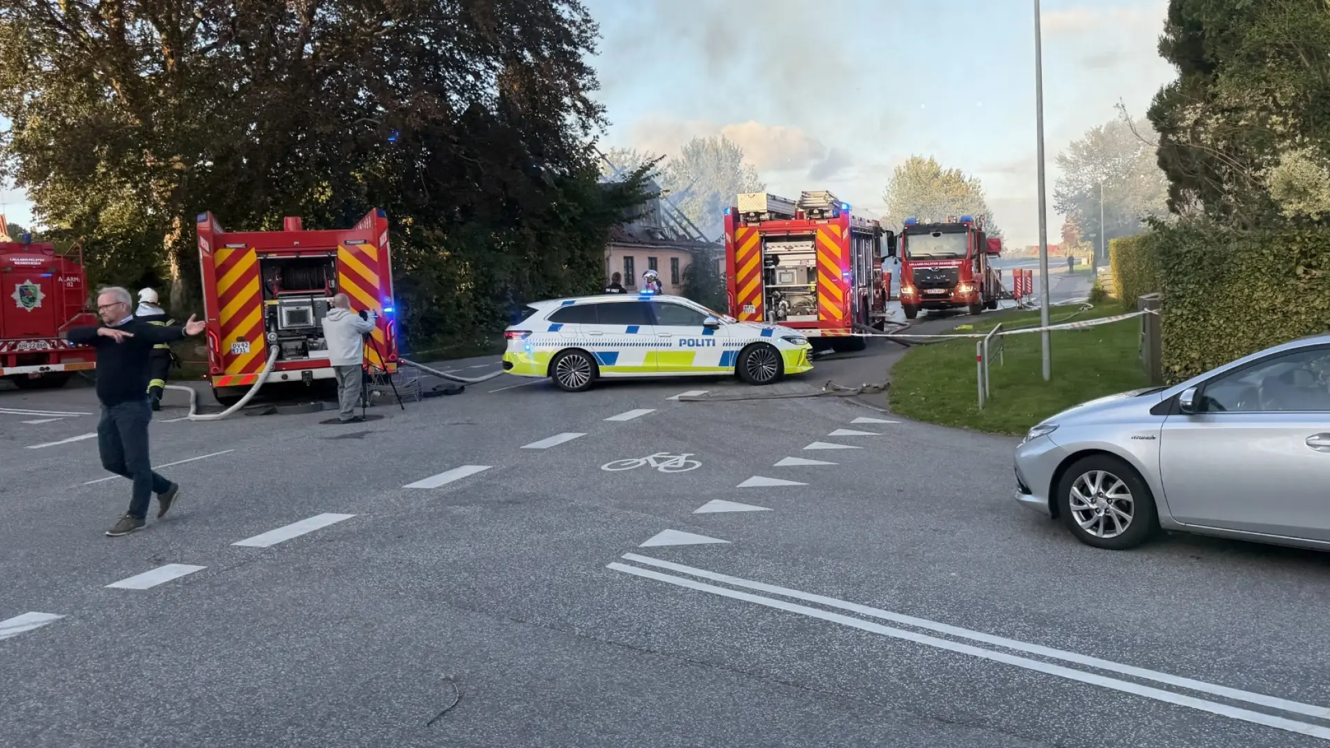 Tre teenagere anholdt og sigtet for brandstiftelse