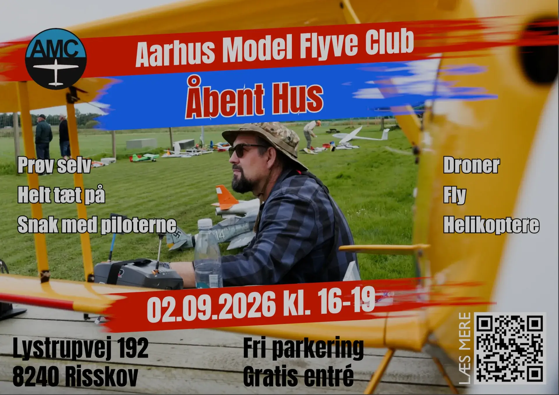 Åbent Hus - Aarhus Modelflyve Club