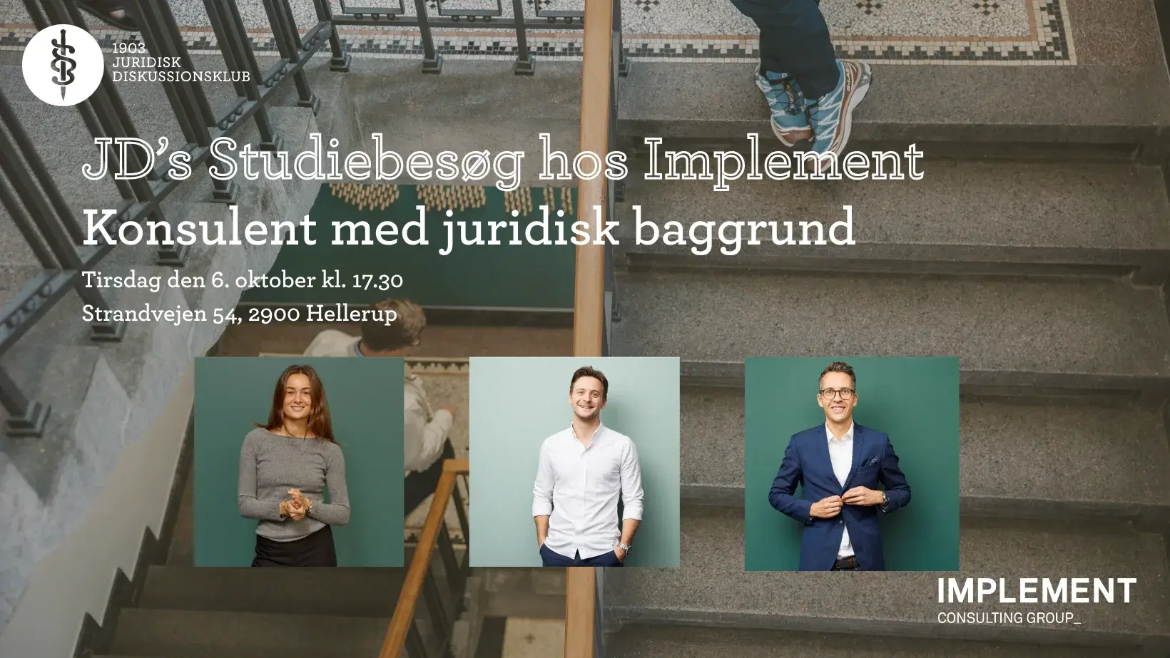 JD’s studiebesøg hos Implement: Konsulent med juridisk baggrund