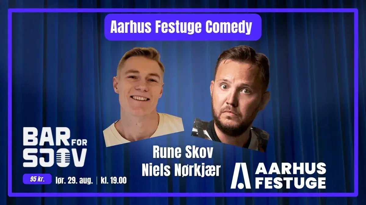 Aarhus Festuge Comedy - Rune Skov og Niels Nørkjær image