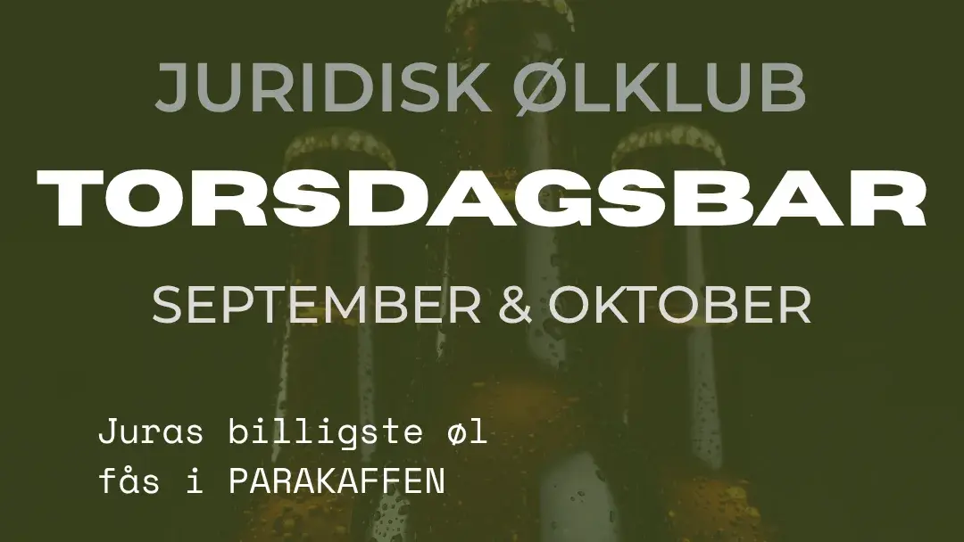 JØ's TORSDAGSBAR🍻