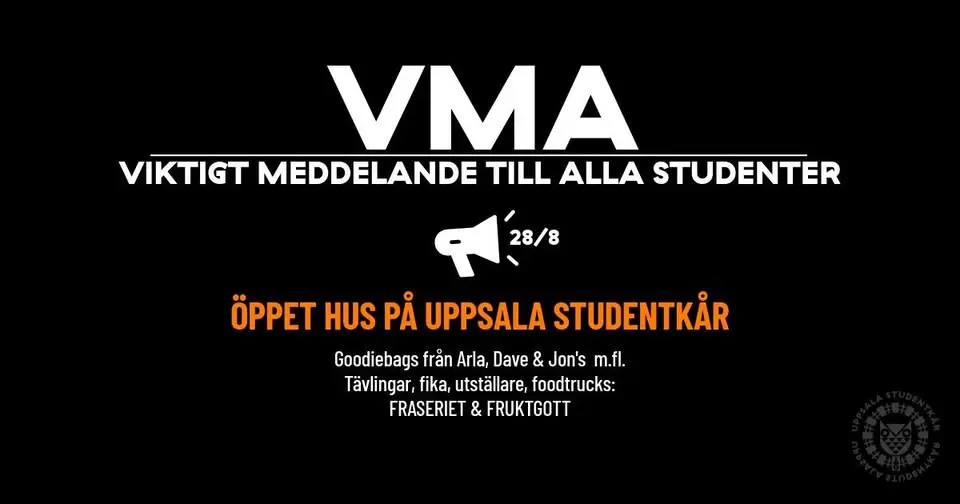 Öppet hus på Uppsala studentkår