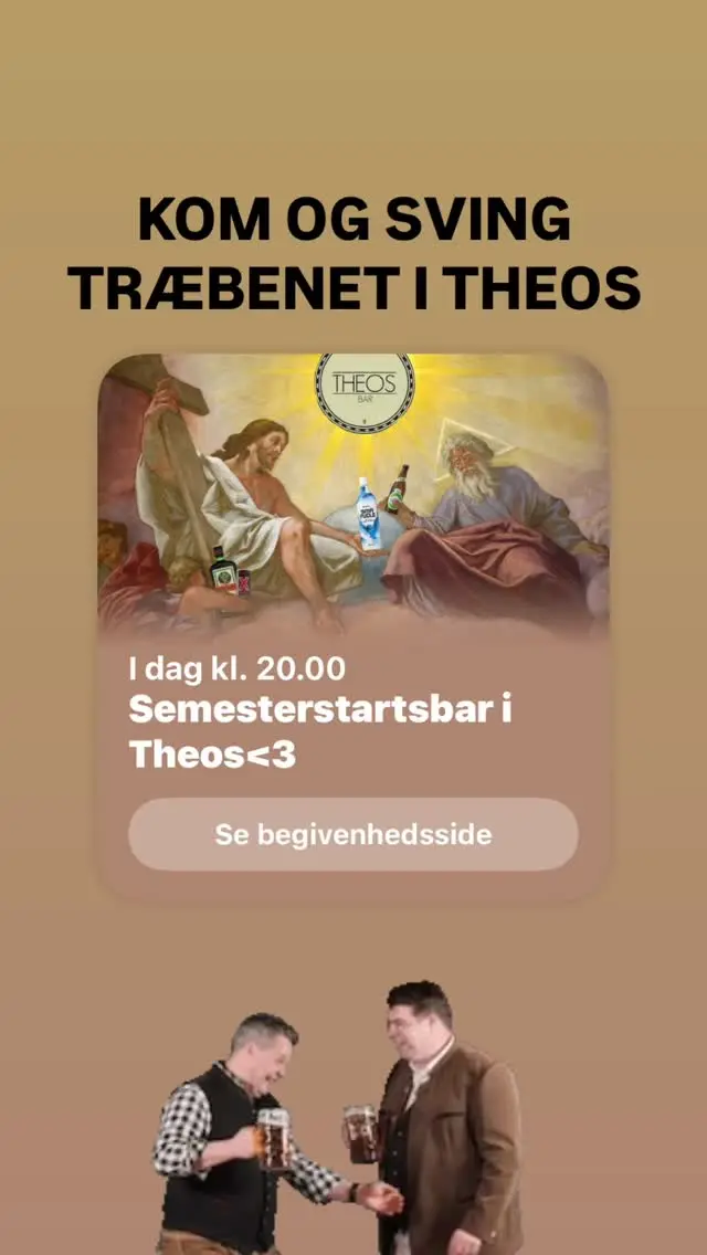 Semesterstartsbar i Theos