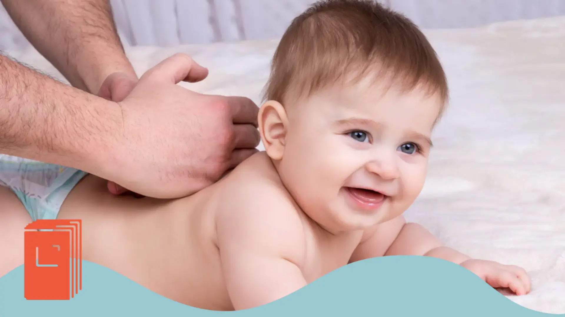 Maveleje-lege og babymassage
