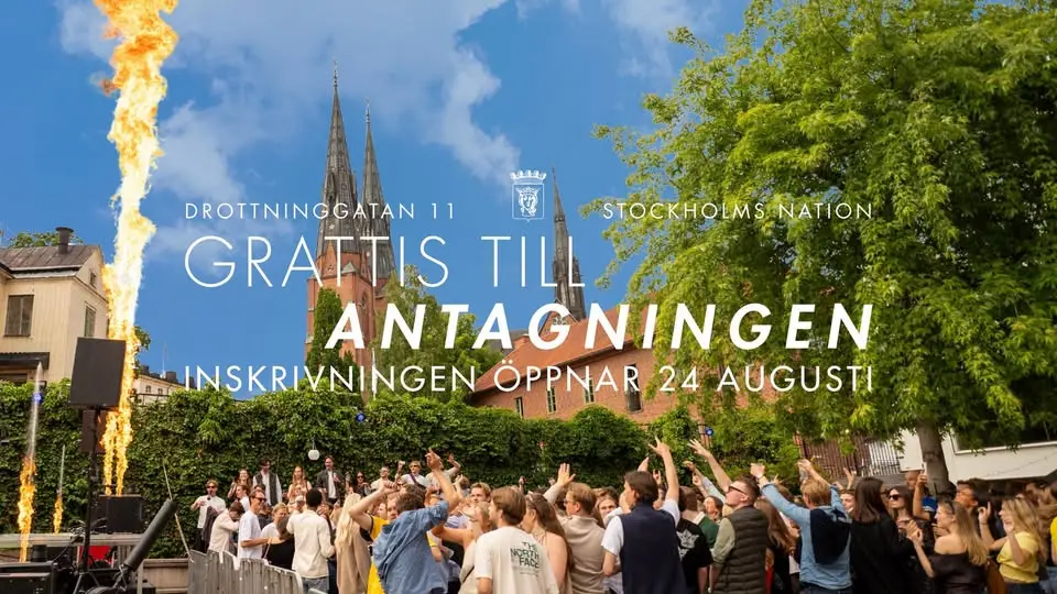 Inskrivning på Stockholms nation