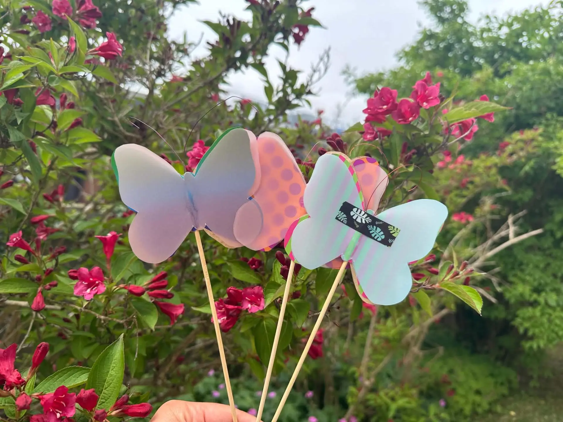 Sommerferie: Florlette sommerfugle